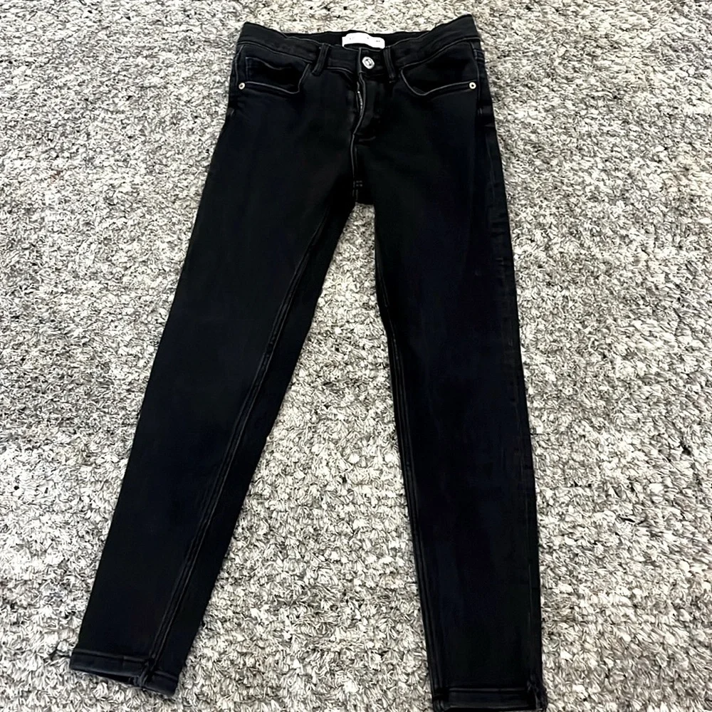 Zara black skinny jeans!